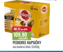 Ratio Pedigree kapsičky nabídka