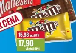 Ratio M&Ms nabídka