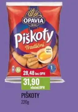 Ratio OPAVIA Piškoty nabídka