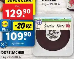 Lidl DORT SACHER, 500 g nabídka