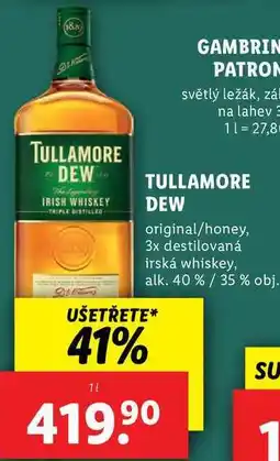 Lidl TULLAMORE DEW, 1 l nabídka