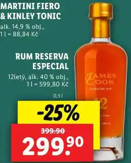 Lidl RUM RESERVA ESPECIAL, 0,5 l nabídka