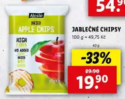 Lidl JABLEČNÉ CHIPSY, 40 g nabídka