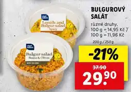 Lidl BULGUROVÝ SALÁT, 200 g/250 g nabídka