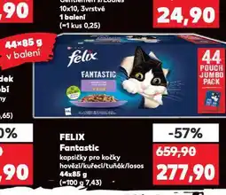 Kaufland Felix kapsičky pro kočky nabídka