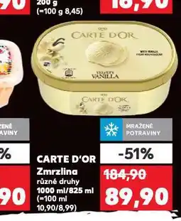 Kaufland Zmrzlina carte d'or nabídka