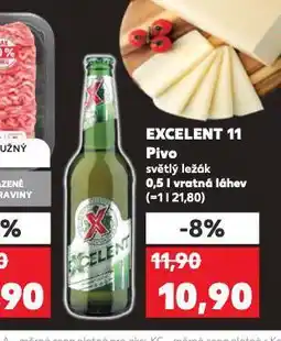 Kaufland Pivo excelent nabídka