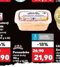 Kaufland Pomazánka nabídka