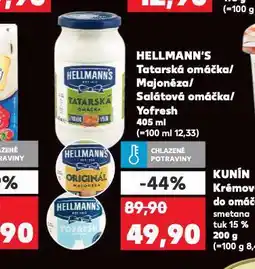 Kaufland Hellmann's yofresh nabídka