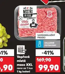 Kaufland Vepřové mleté maso nabídka