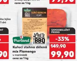 Kaufland Kuřecí stehna dělaná mix flamengo nabídka