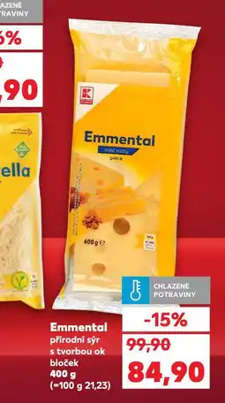 Kaufland Emmental sýr nabídka