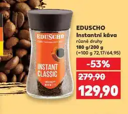Kaufland Káva eduscho nabídka