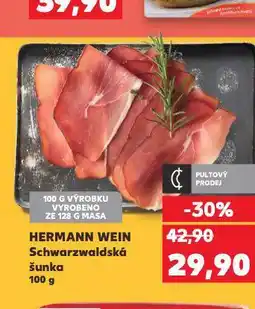 Kaufland Schwarzwaldská šunka nabídka