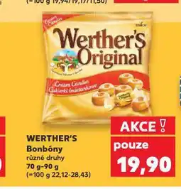 Kaufland Werther's original nabídka