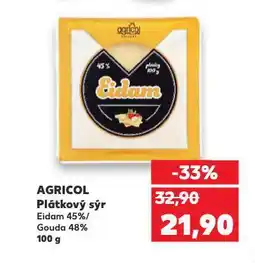 Kaufland Agricol eidam nabídka