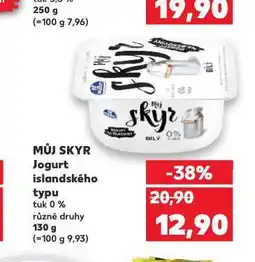 Kaufland Můj skyr jogurt islandského typu nabídka