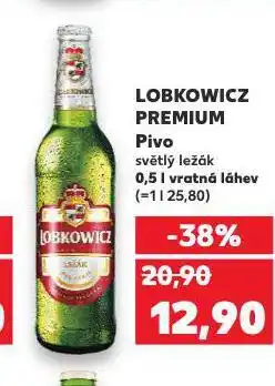 Kaufland Pivo lobkowicz nabídka