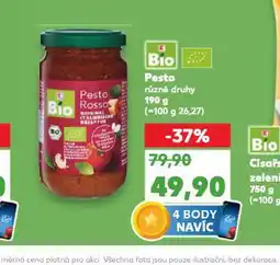 Kaufland Bio pesto nabídka