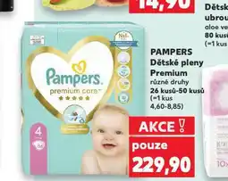 Kaufland Pampers dětské plenky nabídka