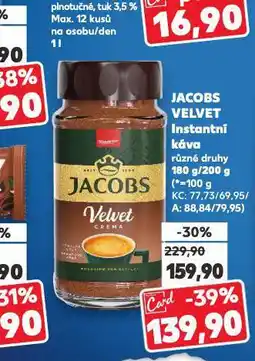 Kaufland Káva jacobs nabídka
