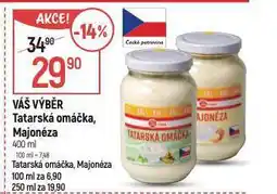 Globus Tatarská omáčka, majonéza nabídka