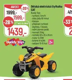 Globus Dětská elektrická čtyřkolka nabídka