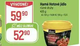 Globus Hamé hotové jáídlo nabídka
