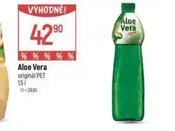 Globus Aloe vera nápoj nabídka