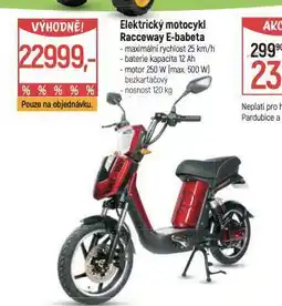 Globus Elektrický motocykl e-babeta nabídka