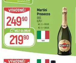 Globus Martini prosecoo nabídka