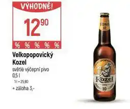 Globus Velkopopovický kozel pivo nabídka