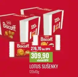 Ratio Lotus sušenky nabídka