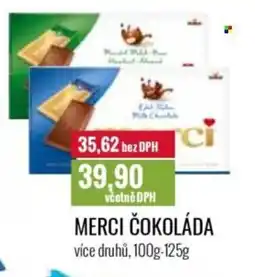 Ratio Merci čokoláda nabídka