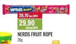 Ratio Nerds fruit rope nabídka