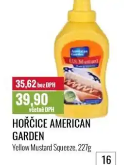 Ratio Hořčice American garden nabídka