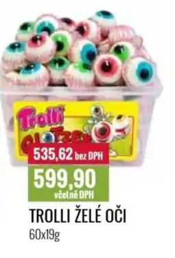 Ratio Trolli želé oči nabídka