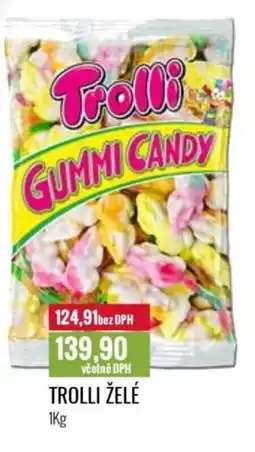 Ratio Trolli želé nabídka