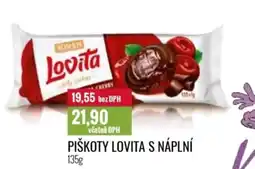 Ratio Piškoty lovita s náplní nabídka