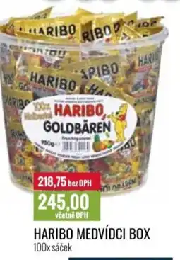Ratio HARIBO Medvídci box nabídka
