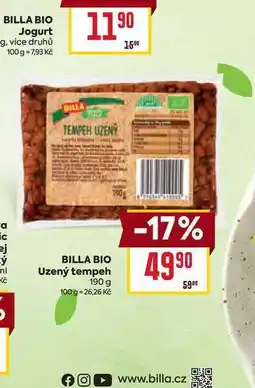 Billa BILLA BIO Uzený tempeh 190 g nabídka