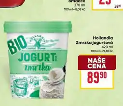 Billa Hollandia Zmrzka jogurtová 420 ml nabídka