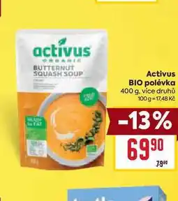 Billa Activus BIO polévka 400 g nabídka