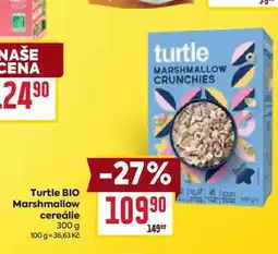 Billa Turtle BIO Marshmallow cereálie 300 g nabídka