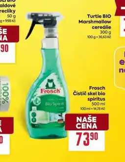 Billa Frosch Čistič skel bio spiritus 500 ml nabídka