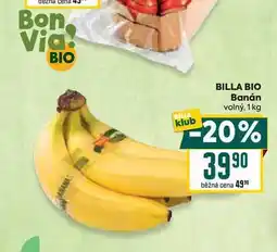 Billa BILLA BIO Banán volný, 1 kg nabídka