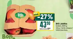 Billa BIO Jablko balení, 600 g nabídka