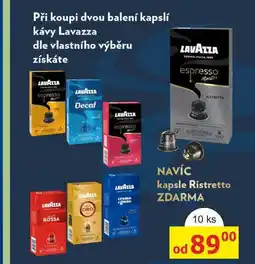 BENE Nápoje LAVAZZA kapsle 10 ks nabídka