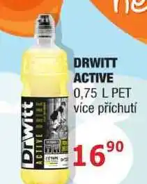 BENE Nápoje DRWITT ACTIVE 0,75 L PET nabídka
