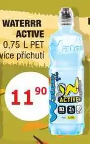 BENE Nápoje WATERRR ACTIVE 0,75 L PET nabídka